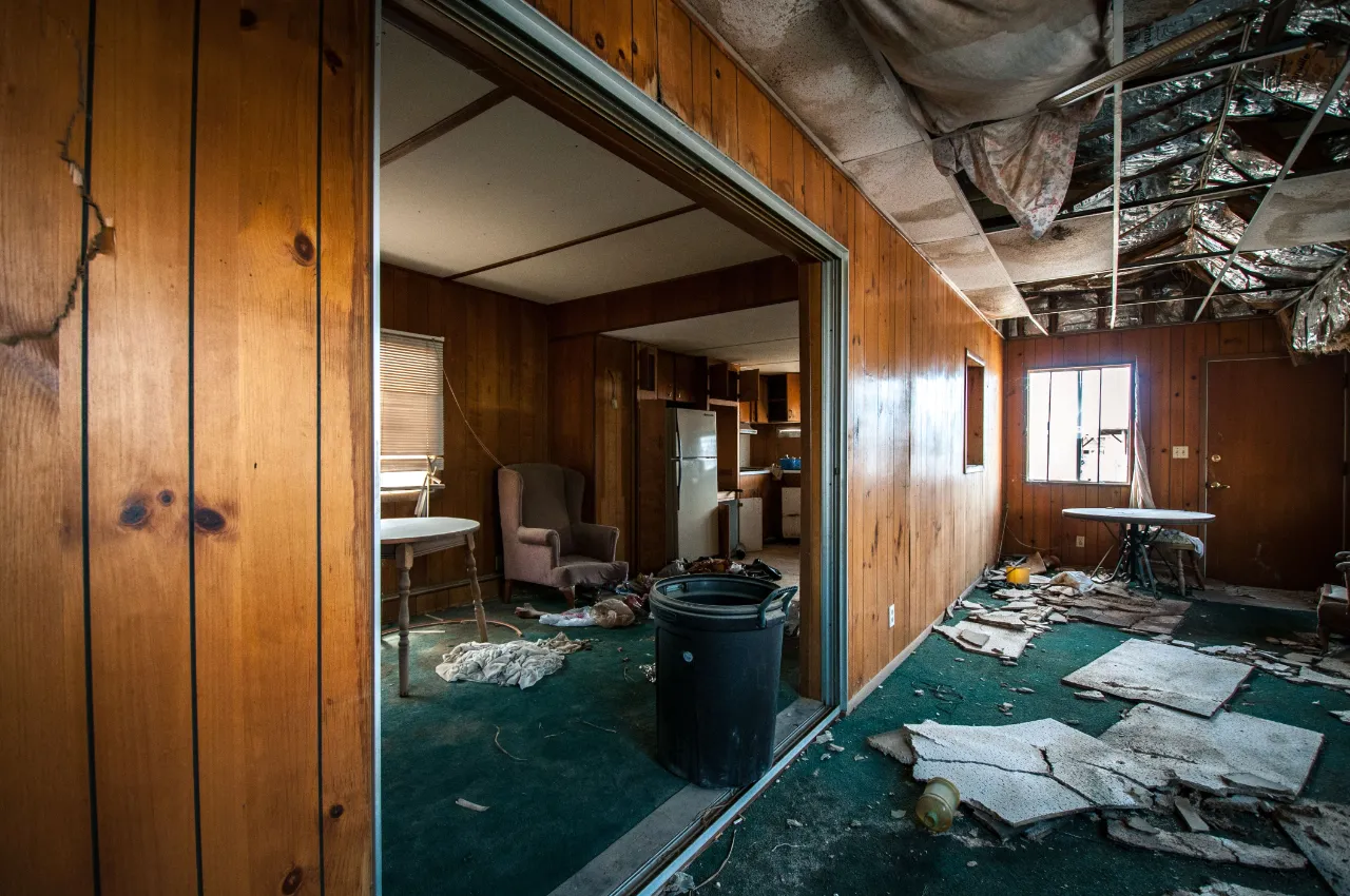 Fire damage restoration project in New Jersey by GP General Contractor LLC